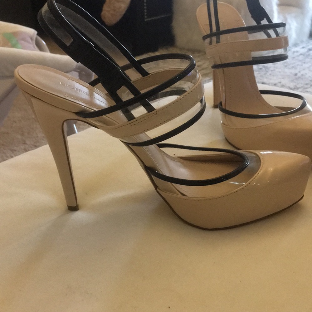Bcbg sling back sandals